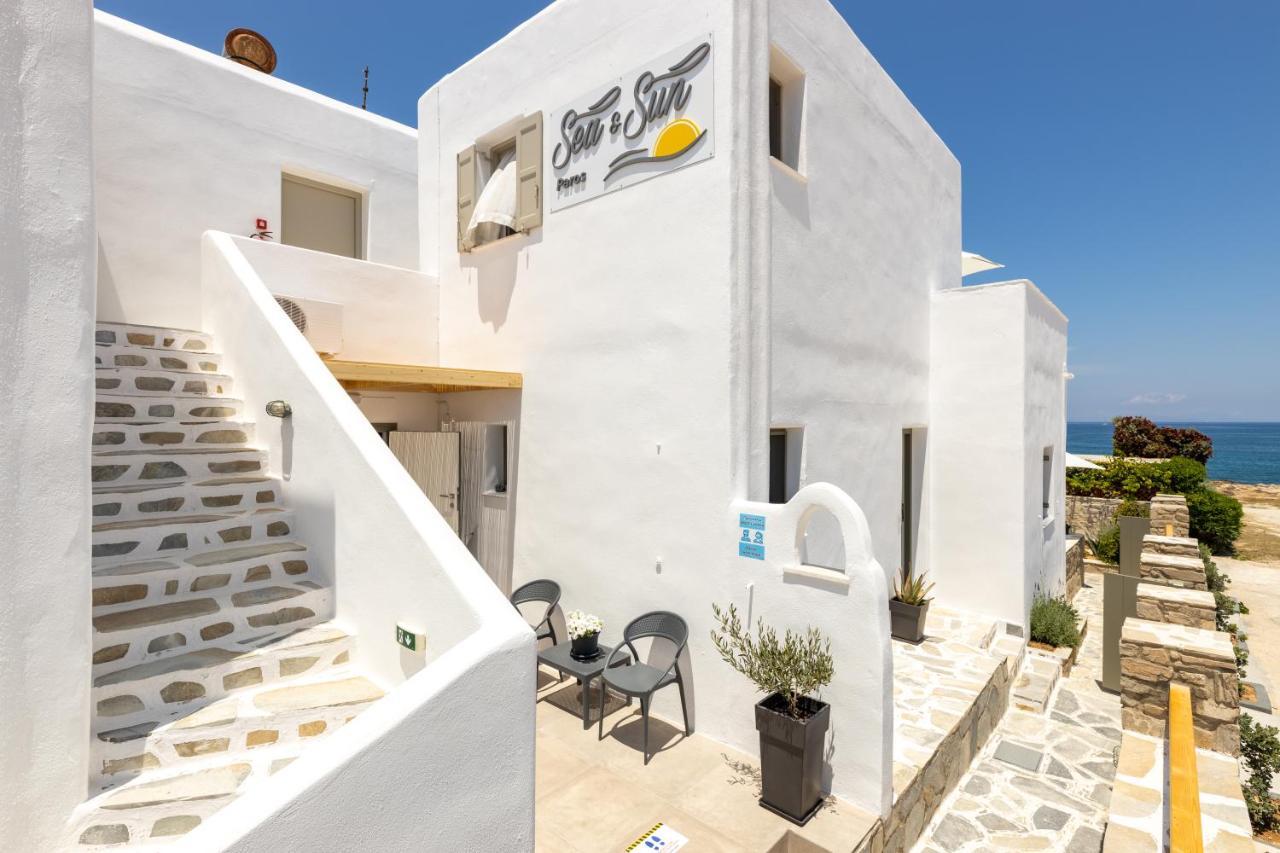 Sea & Sun Paros Hotel เนาซา ภายนอก รูปภาพ